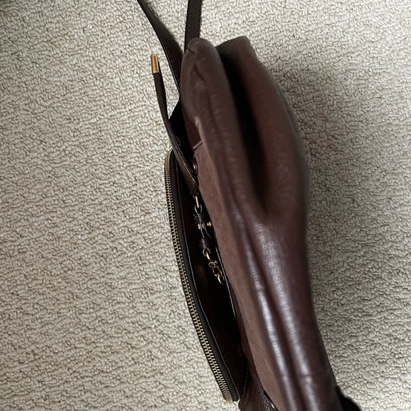 Marc By Marc Jacobs crossbody leather bag in Chocolate brown colour - Picture 6 of 8